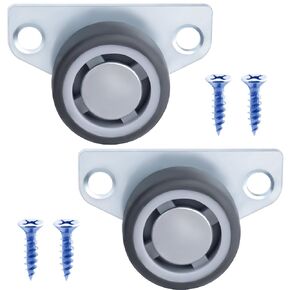 2 Pcs Small Wheels, Low Profile Casters, Side Mount Caster Wheels, Roller Wheel Casters for Drawers, Furniture, DIY Project, Trays (1.25'') in Kuwait