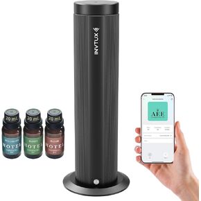 Waterless Essential Oil Diffuser Corded Diffuser with Hotel Collection Diffuser Oil, Scent Diffuser Starter Kit Cold Air Diffuser Oil Machine 1000 Sq Ft Coverage for Home Office Lobby Hotel in Kuwait