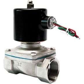 1-1/4 "صمام الملف اللولبي من الفولاذ المقاوم للصدأ مغلق عادة ضغط صفر 220VAC 12VDC 24VDC 110VAC صمام الملف اللولبي للمياه والغاز (BSP_240VAC_EPDM-Seal) in Kuwait