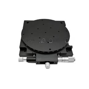 R-محور 125 مللي متر دليل 360 درجة الدورية الشريحة ميكرومتر الدقة النزوح زاوية تعديل منصة RS125-L in Kuwait