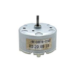 RF-500TB-12560 محرك كهربائي صغير 500 32 مللي متر محرك المغزل المستدير تيار مستمر 5 فولت 6 فولت 9 فولت 12 فولت 5600 دورة في الدقيقة محرك فرشاة معدنية 1 قطعة in Kuwait