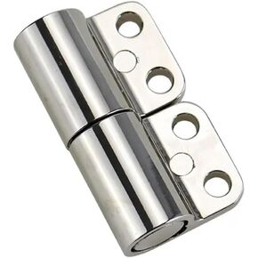 Adjustable Two-Way Zinc Alloy Detachable Damping Shaft Positioning Hinges 1Pcs(Left,0.3N.m) in Saudi Arabia