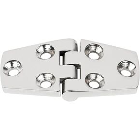 76x38mm 316 Stainless Steel Back Polished Casting Hinge 6 Holes 1Psc in Saudi Arabia