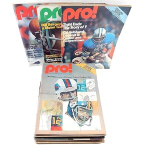 الكثير من (11) برامج كرة القدم المتنوعة لعام 1976 NFL Cowboys Steelers Eagles - برامج NFL in Kuwait
