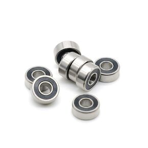 SR166 2RS 4.763X9.525X3.175mm Stainless Steel Hybrid Ceramic Ball Bearing 2Pcs in Kuwait