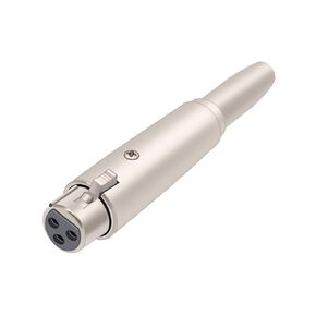 1 قطعة/الوحدة 3 دبوس XLR تحويل التوصيل 6.5 مللي متر النحاس الأساسية Mic سلك محول ذكر التوصيل إلى 1/4 بوصة أحادية أنثى جاك الصوت كابل (1xM 3P) in Kuwait