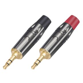 2 قطعة 3.5 مللي متر جاك سماعات التوصيل موصلات أسلاك الذكور أحادية 3 القطب محول صوت لإصلاح مضخم ضوت سماعات الأذن (TC194) in Kuwait