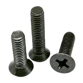 Screws,Stainless Steel Screws, M1-M4 Black 304 Stainless Steel Countersunk Head Screw Bolt10Pcs in Kuwait
