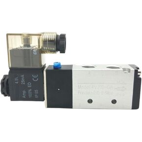 1PCS 4V210 4V220 4V230 1/8 1/4 Pneumatic Valve Solenoid Valve Type Pneumatic Solenoid Valve(4V230P-08G1-4 3-5Way,AC220V_1PC) in Kuwait