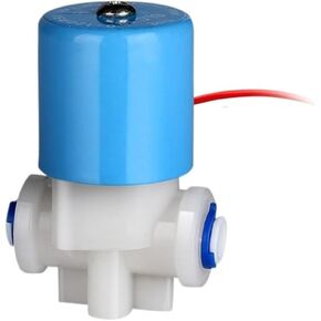 1PCS SMLC Plastic Water Dispenser mini Solenoid Valve 2-Way 1/8 1/4 12mm 24V 12V DC Flow Control Machine Water Purifier(SMLC3 DC12V) in Kuwait