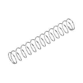 Compression Spring,304 Stainless Steel,15mm OD,1mm Wire Size,45mm Compressed Length,90mm Free,35N Load Capacity,Silver Tone,5pcs in Saudi Arabia