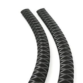 Fishing Rod Handle Shrink Wrap - 45mm Diameter 39" Length for Fishing Rod Grips, Non Slip Water - Blocking Heat - Shrink Cover (1 Piece, Black) in Saudi Arabia