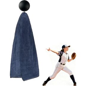Baseball Softball Pitching Towel Trainer for Fastball Softball Throwing Trainer Equipment Portable Versatile Strap Baseball Training Tool Changeup Curveball Precision and Power in Saudi Arabia