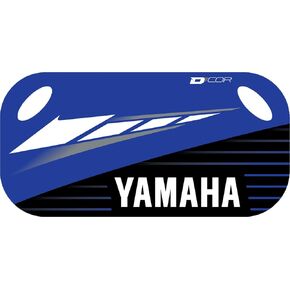 لوحة D'cor Visuals Pit Board المتوافقة مع Yamaha - لوحة موتوكروس قابلة لإعادة الاستخدام قابلة للمسح الجاف مع علامة، هيكل بلاستيكي متين للاتصال على جانب المسار في أحداث MX وSX والطرق الوعرة والسباقات in Kuwait