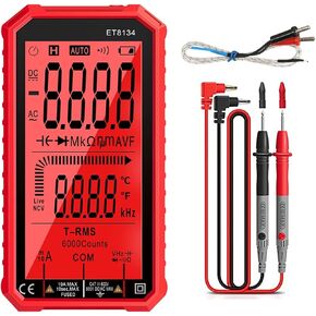 Current Signal Generator Multimeter Direct Current Voltage Current AC Voltage Current Measurement Capacitance Resistance Measuring (Color : Red) in Kuwait
