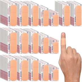 1500 جهاز كمبيوتر شخصى مجموعة متنوعة من الضمادات اللاصقة السائبة للماء لاصقة تنفس الضمادات للبشرة الحساسة المدارس الممرضات الشركات السفر مجموعات الإسعافات الأولية لوازم الرعاية بلا مأوى التبرعات (5 أحجام) in Kuwait