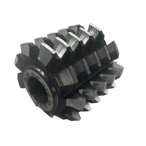 Pre Shaving Gear Hobs High Speed Steel Milling Cutter 20° Pressure Angle Cutting Tool Industrial Supplies 1inch Bore (M4* a20°) in Kuwait