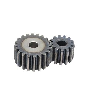 Steel Heavy Duty Motor Pinion Gear 1.5 Module Spur Gear 12-27Teeth Carbon Steel Metal Transmission(15T OD25.5mm) in Saudi Arabia