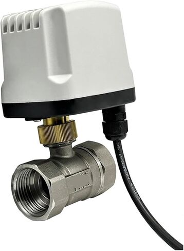 صمام كروي من الفولاذ المقاوم للصدأ DN15 بثلاثة خطوط وصمام كروي من الفولاذ المقاوم للصدأ للتحكم واحد AC220V in Kuwait