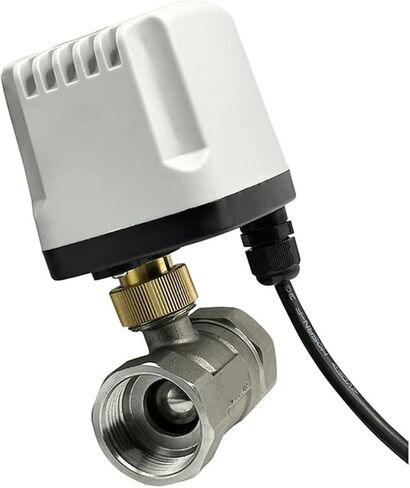 صمام كروي من الفولاذ المقاوم للصدأ DN15 بثلاثة خطوط وصمام كروي من الفولاذ المقاوم للصدأ للتحكم واحد AC220V in Kuwait