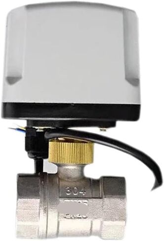 صمام كروي من الفولاذ المقاوم للصدأ DN15 بثلاثة خطوط وصمام كروي من الفولاذ المقاوم للصدأ للتحكم واحد AC220V in Kuwait