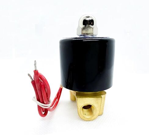 1/8 "درجة حرارة عالية مغلقة عادة صمام الملف اللولبي النحاسي 110VAC 380VAC 220VAC 24VDC 12VDC صمام الملف اللولبي (G_24VDC) in Kuwait