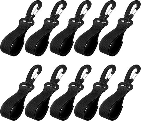 10 قطع من Gemscream حامل مجداف الكاياك المتطور ملحقات لوح التجديف القابل للنفخ لتخزين لوح التجديف، بدون رقعة حلقة على شكل حرف D in Kuwait