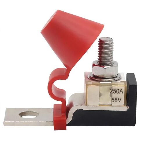 M8 مقاوم للماء فيوز كتلة البحرية حامل طرفية البطارية مع 58 فولت حلقة الصمامات حماية الإشعال ل RV سفينة سياحية رافعة 300A in Kuwait