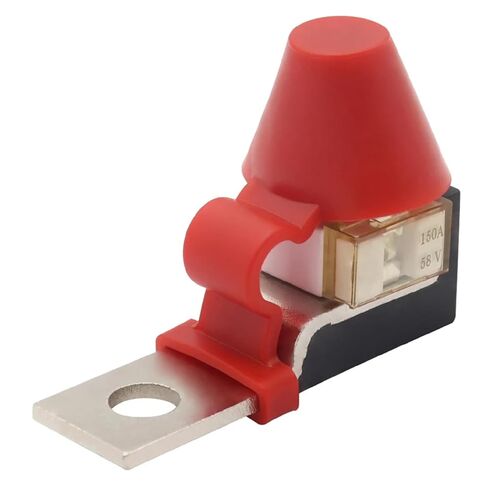 M8 مقاوم للماء فيوز كتلة البحرية حامل طرفية البطارية مع 58 فولت حلقة الصمامات حماية الإشعال ل RV سفينة سياحية رافعة 300A in Kuwait