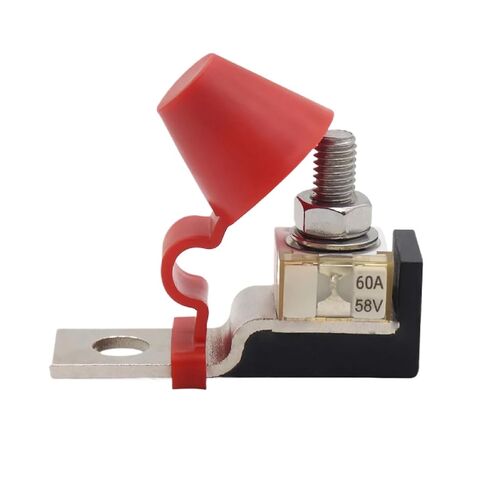 M8 مقاوم للماء فيوز كتلة البحرية حامل طرفية البطارية مع 58 فولت حلقة الصمامات حماية الإشعال ل RV سفينة سياحية رافعة 300A in Kuwait