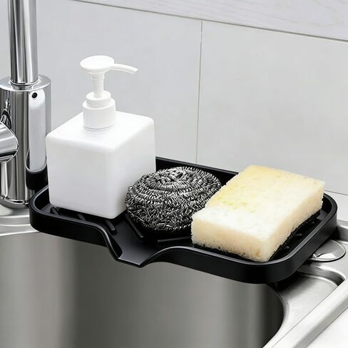 1PC Small Black Silicone Coaster Storage Rack- Waterproof Draining Soap Mat, Ideal for Toilet Cup & Bathroom, Kitchen Use in Saudi Arabia