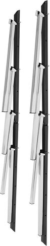 6 Place Wall Mount Bumper Rack Stand, Bumper Parts Lumber Storage Rack, Load 200LBS/Pair Arms in Saudi Arabia