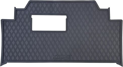 Xtreme Golf Cart Mats, Diamond Rubber Floor Mat Liner for 2026 Club Car Tempo & Onward Models (All Black) in Saudi Arabia