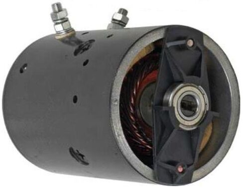 محرك المضخة الهيدروليكية الكهربائية RAREELECTRICAL 12 فولت متوافق مع رافعة شوكية Raymond Hyster يستبدل 46-175 Mdy6205 Mdy-6206S 46-2194 Mue6121 Js Barnes 220-0028 Monarch 2200525 W-6001 جديد in Saudi Arabia