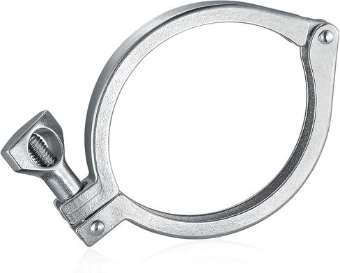 الفولاذ المقاوم للصدأ 304 المشبك الصحي دبوس واحد ثلاثي المشابك البرسيم (أنبوب OD: 1 "إلى 1-1 / 2") in Kuwait