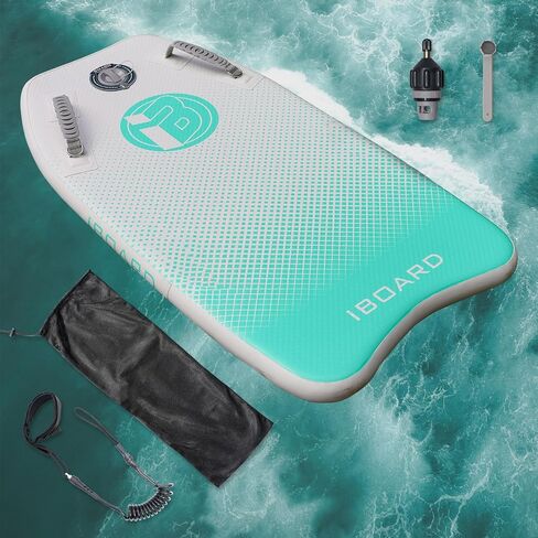 42" Inflatable Bodyboard with SUP Technology – Portable Inflatable Bodyboard, Stable Platform for Teens & Adults in Saudi Arabia