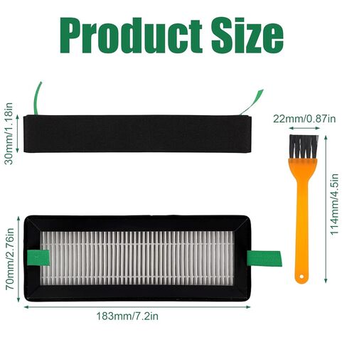2pcs Activated Carbon Air Filter for Bambu Lab P2S P2SC, Replacement Purifier Filter Cartridge with Cleaning Brush Compatible with Bambu Lab 3D Printer Accessories in Saudi Arabia