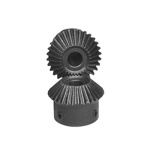 Steel Heavy Duty Motor Pinion Gear 1pcs 1:1 Bevel Gear 1M 20T/25T/30T 90 Degree Motor Tapered Gears(1M 20T Bore 6.35mm) in Saudi Arabia