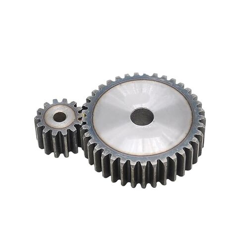 Steel Heavy Duty Motor Pinion Gear 1pcs 2 Mod Spur Gear 25-39 Teeth 2M Thickness 20mm Carbon Steel Transmission Part(33 Teeth OD 70mm) in Saudi Arabia