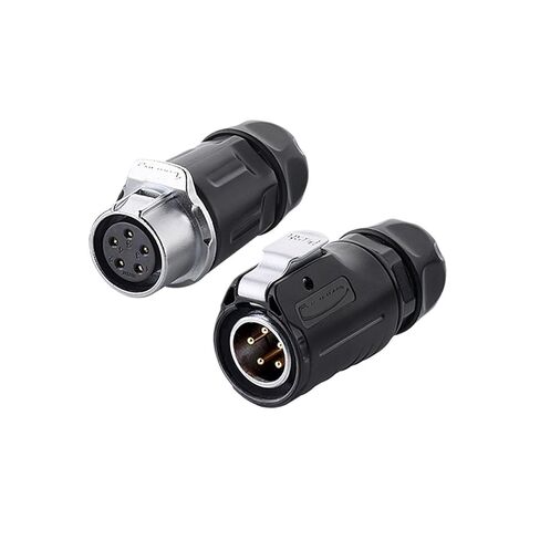 LP20 الذكور والإناث بعقب في الهواء الطلق LED موصل الطاقة موصل السيارات 5 دبوس (المكونات الذكور) in Kuwait