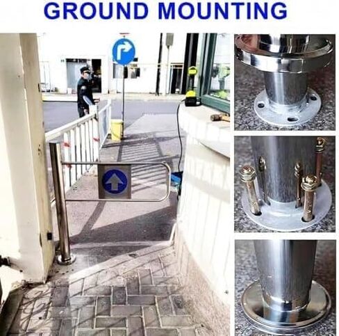 باب متأرجح اوتوماتيكي مناسب للسوبر ماركت والمستودعات الأبعاد: 100 × 97 سم in Kuwait