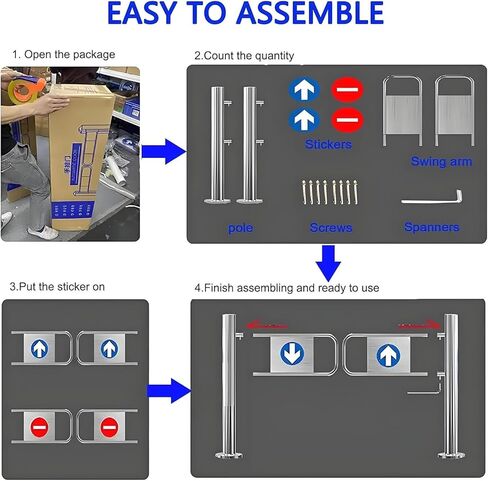 استيراد / تصدير الأمن سوبر ماركت مستودع متجر إغلاق الباب التلقائي 100x100 سم in Kuwait