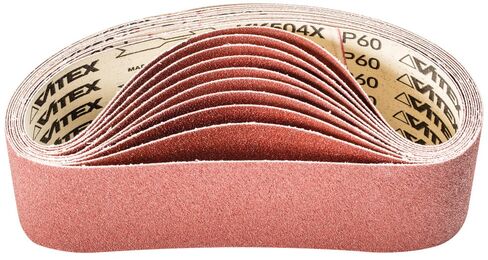 PFERD 49213 Portable Abrasive Belt, Aluminum Oxide A, 21" Length x 3" Width, 60 Grit (Pack of 10) in Saudi Arabia