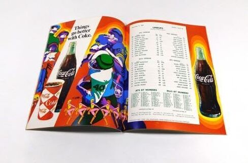 1969 Buffalo Bills at New York Jets AFL Football Program Shea Stadium 11-9-69 - NFL Programs in Saudi Arabia