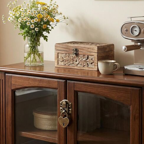 مجموعتان من مزلاج بمشبك برونزي عتيق، قفل صغير بمشبك قفل مزخرف صغير، قفل على شكل قلب مع مفاتيح ومسامير للصناديق الخشبية، وصناديق المجوهرات، وصندوق الهدايا، وصندوق النبيذ، وحقائب السفر، ومزالج الأثاث in Kuwait