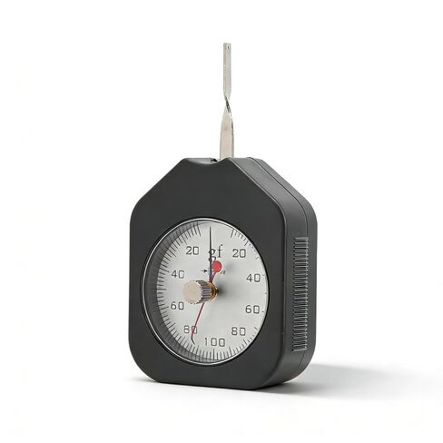 Dial Tension Meter Tester, Pocket Gram Force Meter 100g Double Pointer - Accurate Measurement, Compact Portable Design, Ideal for Spring Pressure Testing in Saudi Arabia