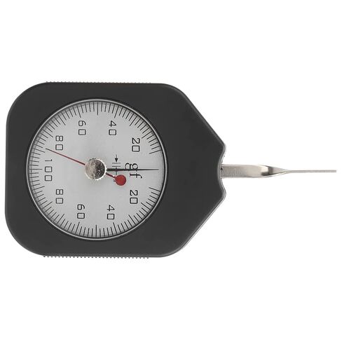 Dial Tension Meter Tester, Pocket Gram Force Meter 100g Double Pointer - Accurate Measurement, Compact Portable Design, Ideal for Spring Pressure Testing in Saudi Arabia