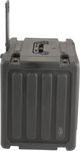 حالات SKB 3SKB-R08U20W 20 بوصة رف دوار عميق 8U Roto Shockmount، مقاوم للصدمات والماء، قضبان فولاذية ملولبة، قضبان خلفية، عجلات مدمجة، مقبض سحب منخفض المستوى in Saudi Arabia