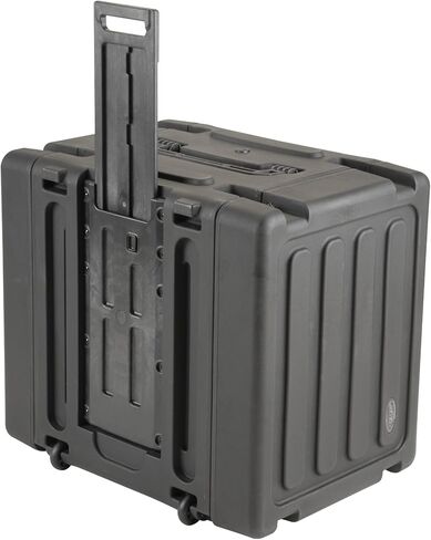 حالات SKB 3SKB-R08U20W 20 بوصة رف دوار عميق 8U Roto Shockmount، مقاوم للصدمات والماء، قضبان فولاذية ملولبة، قضبان خلفية، عجلات مدمجة، مقبض سحب منخفض المستوى in Saudi Arabia