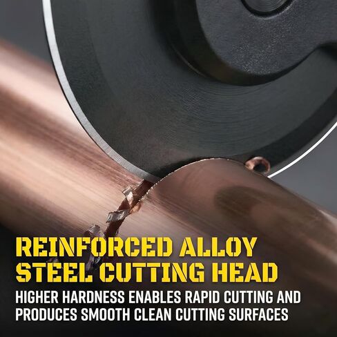 قاطع الأنابيب السقاطة، 2 في 1 قاطع مضغوط لأنبوب أرباع مغلقة، أداة قطع الأنابيب السقاطة لقطع الأنابيب النحاسية والمعدنية، PVC، Ppr، الخراطيم البلاستيكية (5/16 بوصة إلى 1 1/8 بوصة) in Kuwait